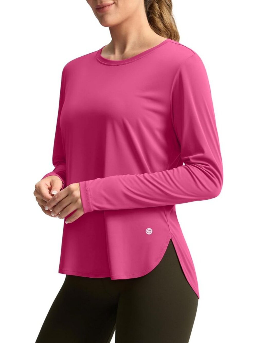 Women's Granita Pink Long Sleeve Lightweight Quick Dry 50+ UV Protection Shirts